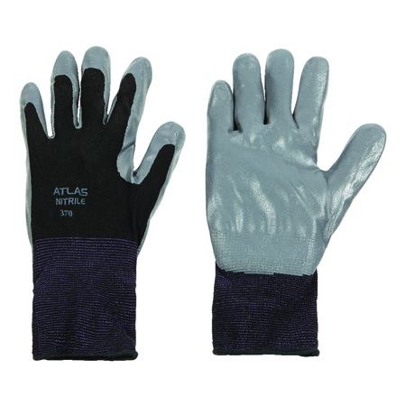 SHOWA ATLAS Atlas Nitrile Glove Lrg 370BL-08.RT